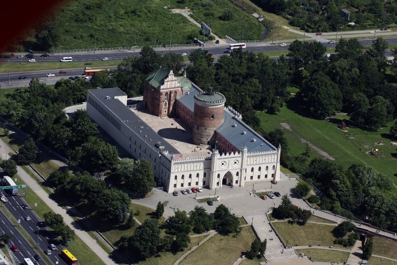 Zdjęcie: Zamek Lubelski z lotu ptaka - Zamek Lubelski ...